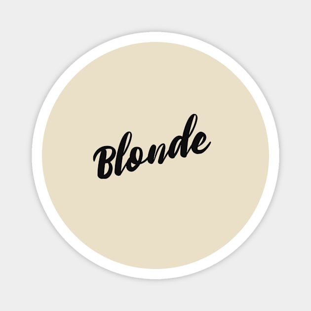 Blonde Magnet by alexagagov@gmail.com